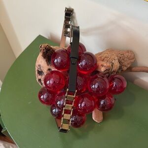 City black belt with metal